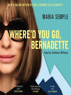 cover image of Where'd You Go, Bernadette?